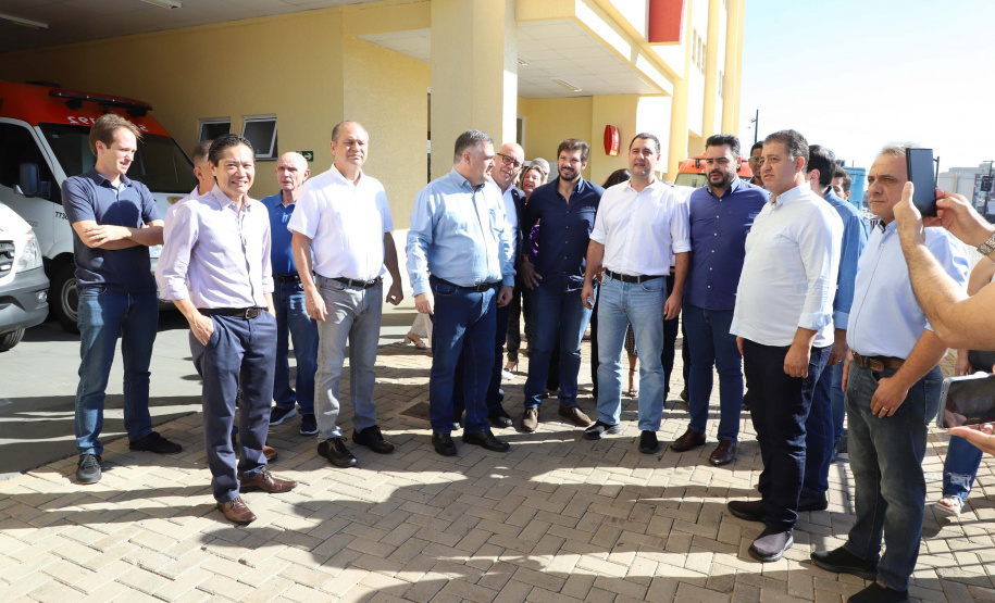 Inauguração do Samu