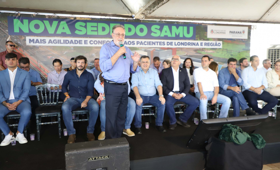 Inauguração do Samu