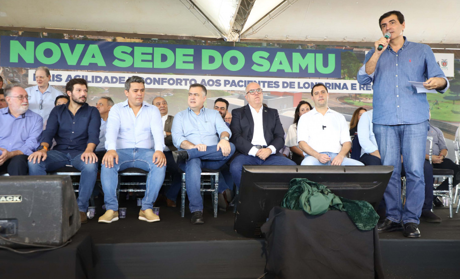Inauguração do Samu