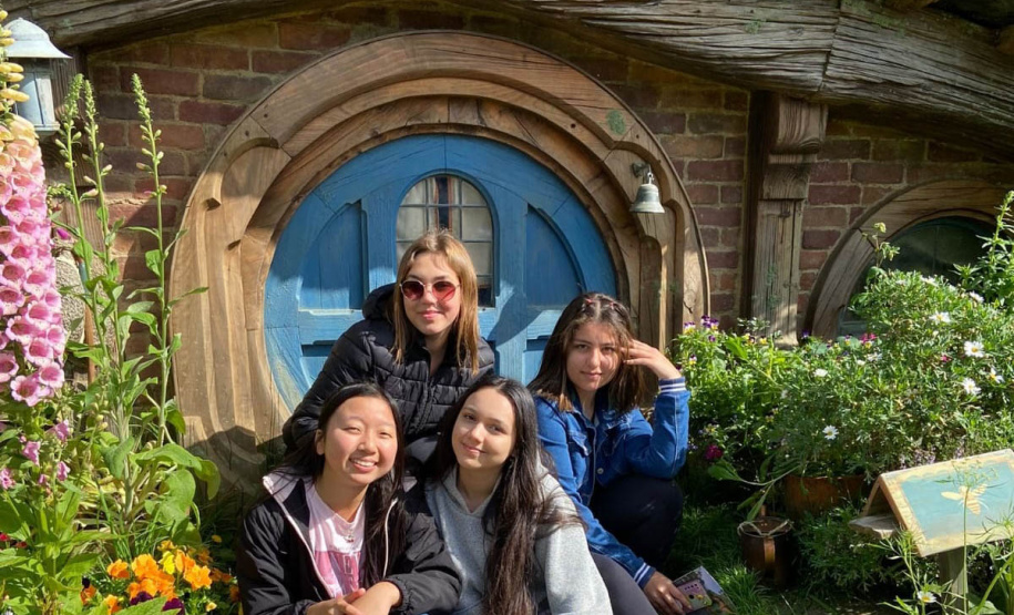 Juliana Lisa Nishitani, de Quatiguá, foi para a Nova Zelândia no segundo semestre de 2022