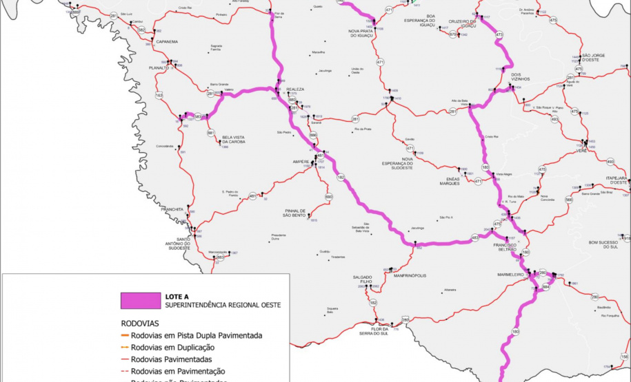 Estado investe R$ 175 milhões para atender malha rodoviária de 51 municípios no Sudoeste