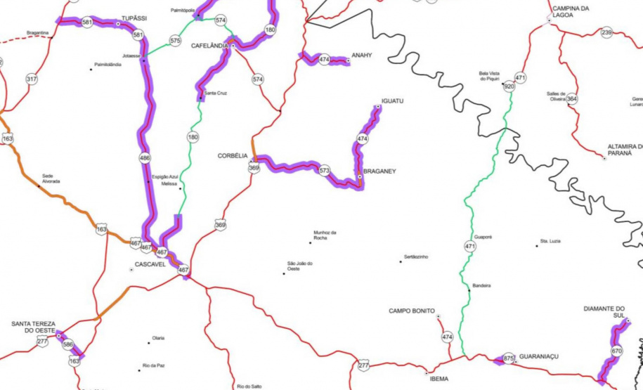 Estado assina contratos de R$ 60 milhões para conservação de rodovias no Oeste