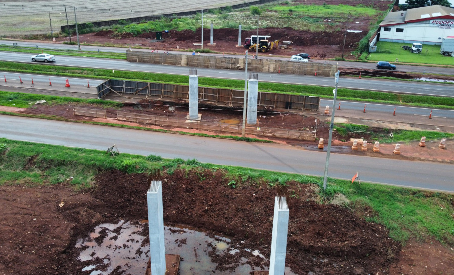 Ponte - Solda da via de rolamento da Plataforma de Inspeção e Manutenção da Ponte