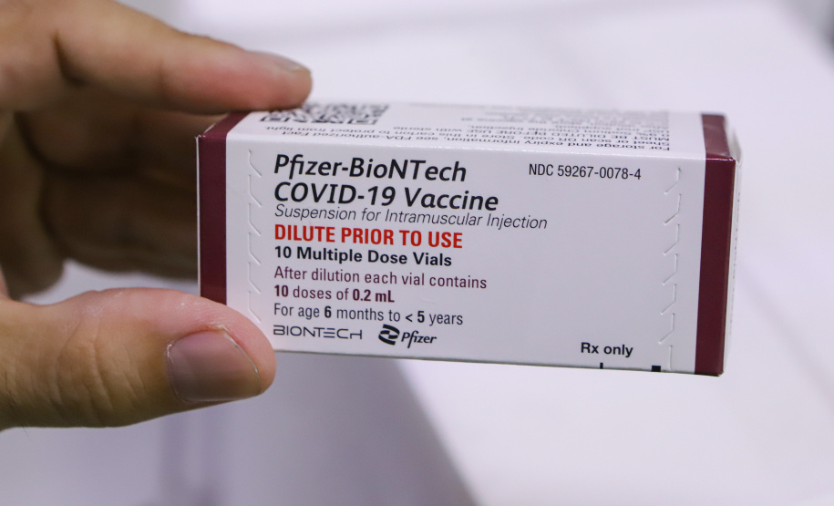 Paraná inicia a vacinação de reforço em crianças entre 5 e 11 anos