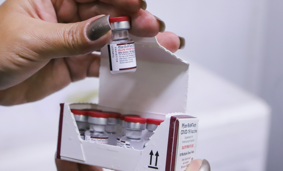 Paraná inicia a vacinação de reforço em crianças entre 5 e 11 anos