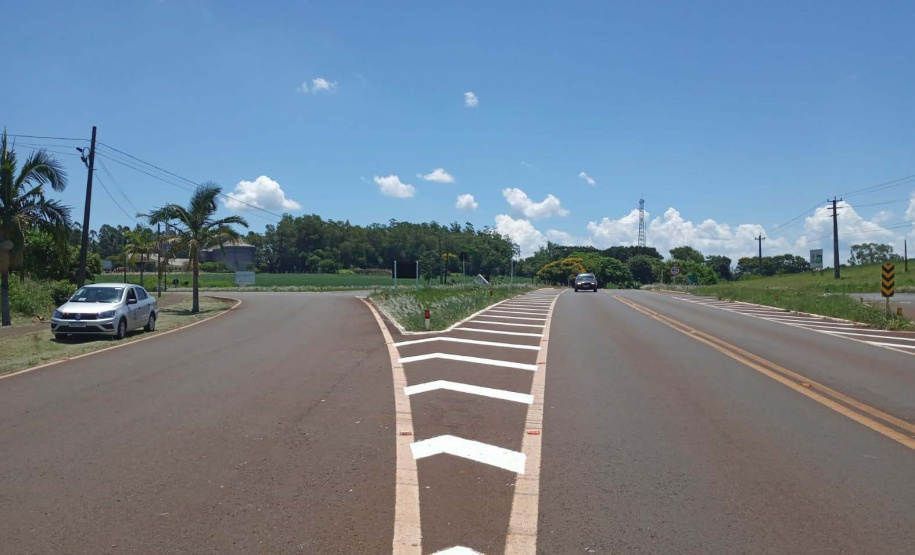 DER atende 50 mil habitantes com reforço de segurança viária da PR-281, no Sudoeste