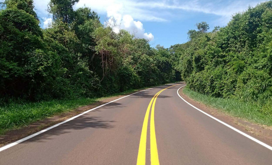 DER atende 50 mil habitantes com reforço de segurança viária da PR-281, no Sudoeste