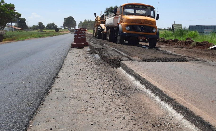 PR-323 Terceiras faixas entre Cianorte e Jussara