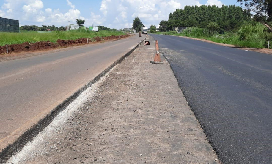 PR-323 Terceiras faixas entre Cianorte e Jussara