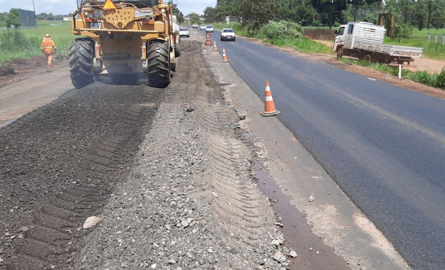 PR-323 Terceiras faixas entre Cianorte e Jussara