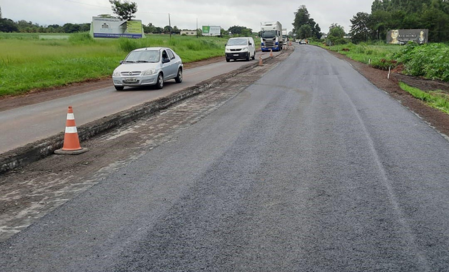 PR-323 Terceiras faixas entre Cianorte e Jussara