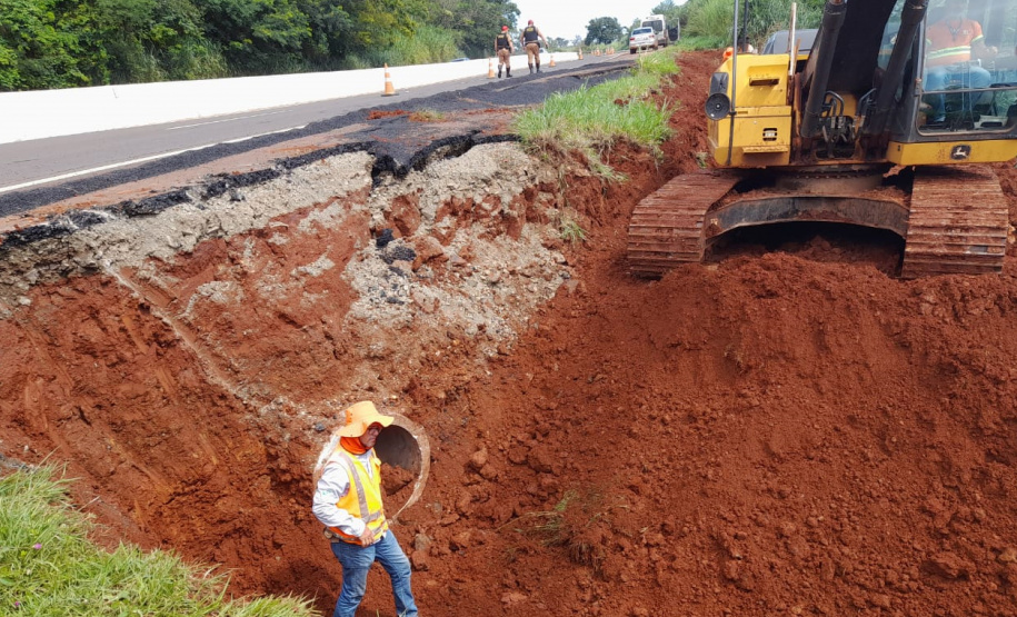PR-445 Recuperação emergencial km 52