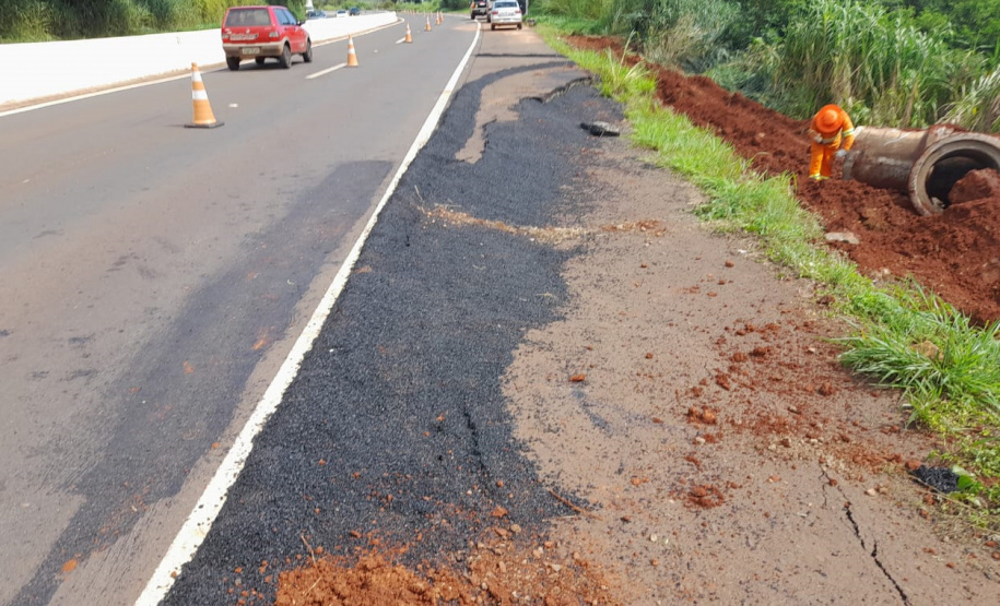 PR-445 Recuperação emergencial km 52