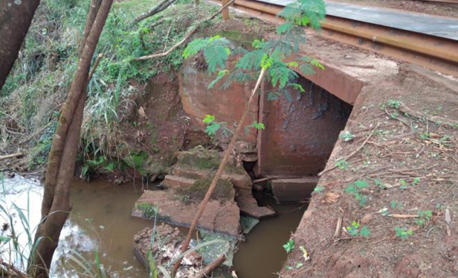 Recuperação e melhoria da drenagem de rodovias Noroeste