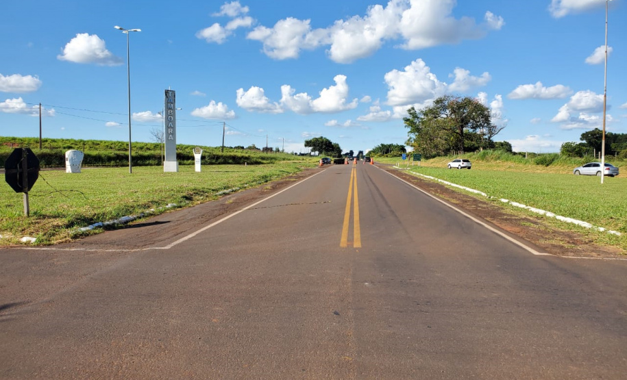 PR-492 Tamboara bloqueio