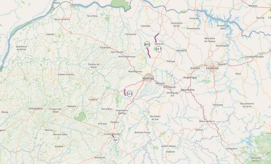 Recuperação e melhoria da drenagem de rodovias Noroeste