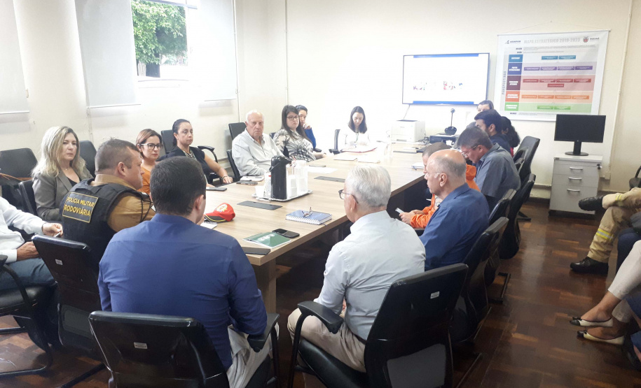 Reunião prevenção à gripe aviária