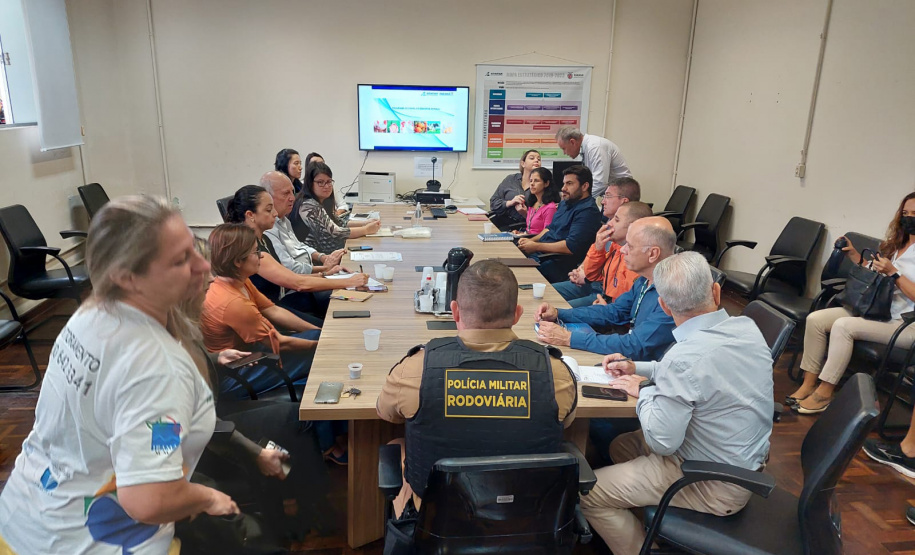 Reunião prevenção à gripe aviária