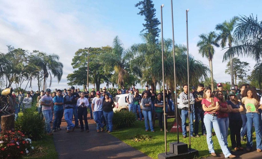 Colégio agrícola de Santa Mariana retoma aulas em menos de um mês após incêndio