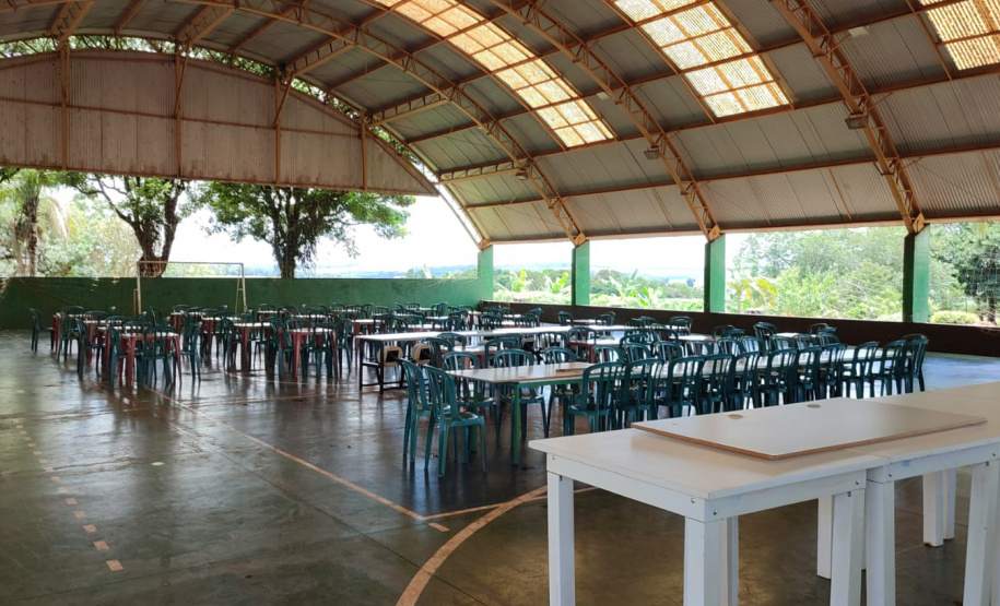 Colégio agrícola de Santa Mariana retoma aulas em menos de um mês após incêndio