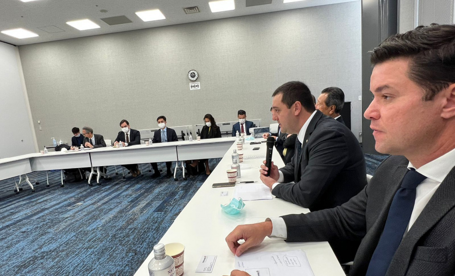 Estado busca novos investimentos em sustentabilidade em reunião com agência japonesa