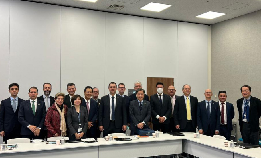 Estado busca novos investimentos em sustentabilidade em reunião com agência japonesa