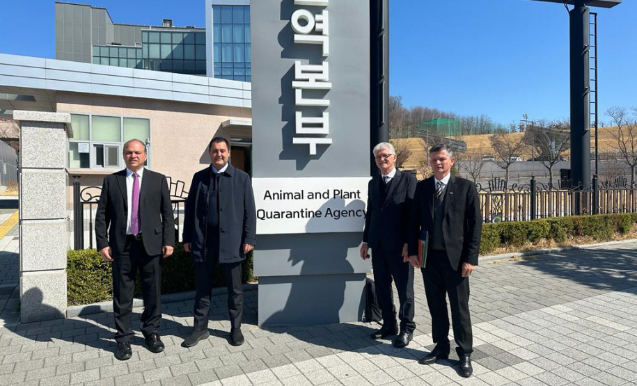 Com visita à agência sanitária da Coreia do Sul, Paraná quer acelerar venda de carne suína