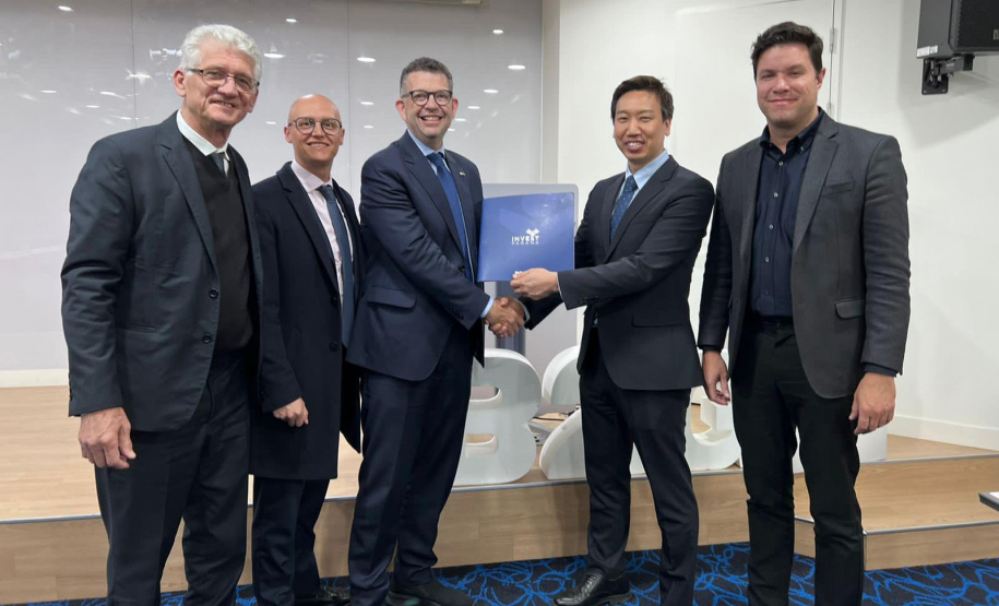 Invest Paraná credencia escritório em Seul para fomentar negócios com a Coreia do Sul