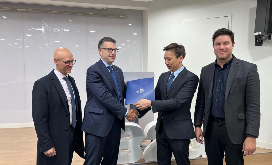 Invest Paraná credencia escritório em Seul para fomentar negócios com a Coreia do Sul