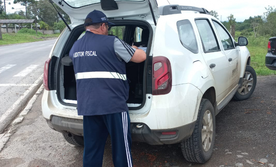 Receita Estadual identifica estoque irregular com 45 toneladas de fumo