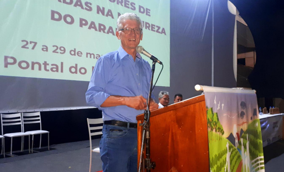 4º Encontro de Organizadores de Caminhadas da Natureza, iniciado nesta segunda-feira (27) e que se estende até quarta (29), em Pontal do Paraná