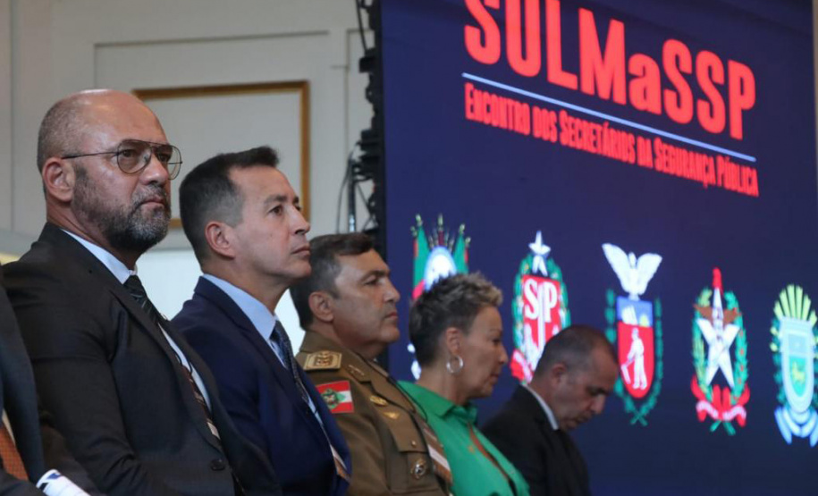 Paraná sedia I Encontro entre secretários de segurança pública do Sul, São Paulo e Mato Grosso do Sul