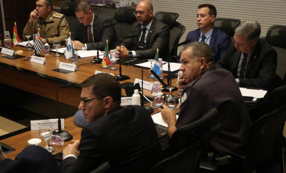 Paraná sedia I Encontro entre secretários de segurança pública do Sul, São Paulo e Mato Grosso do Sul