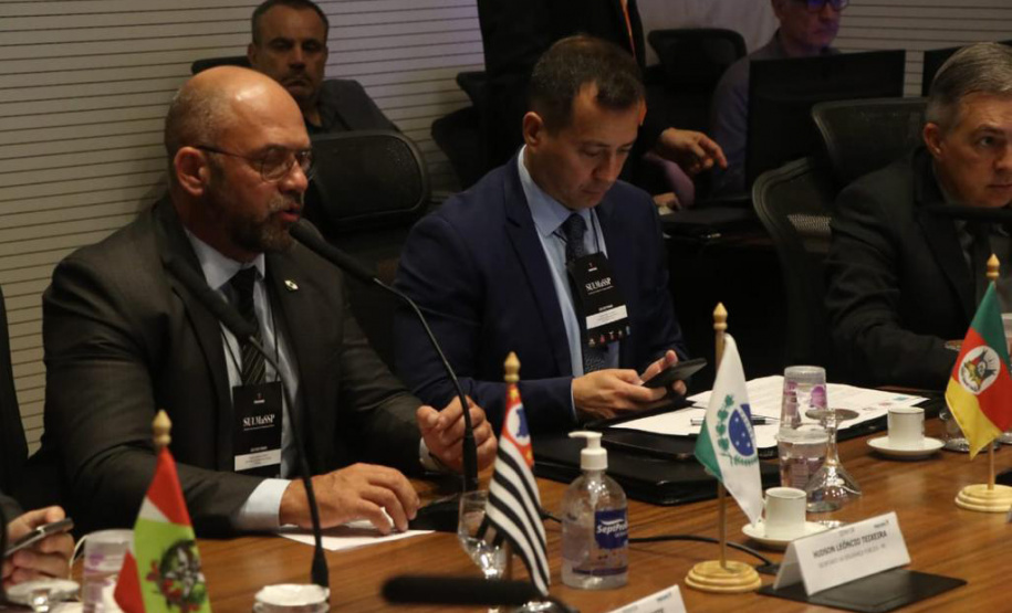 Paraná sedia I Encontro entre secretários de segurança pública do Sul, São Paulo e Mato Grosso do Sul