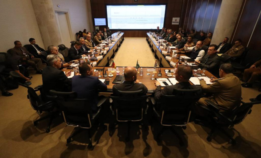 Paraná sedia I Encontro entre secretários de segurança pública do Sul, São Paulo e Mato Grosso do Sul