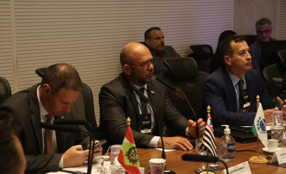 Paraná sedia I Encontro entre secretários de segurança pública do Sul, São Paulo e Mato Grosso do Sul