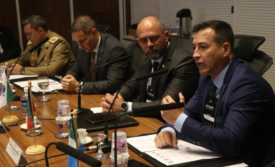 Paraná sedia I Encontro entre secretários de segurança pública do Sul, São Paulo e Mato Grosso do Sul