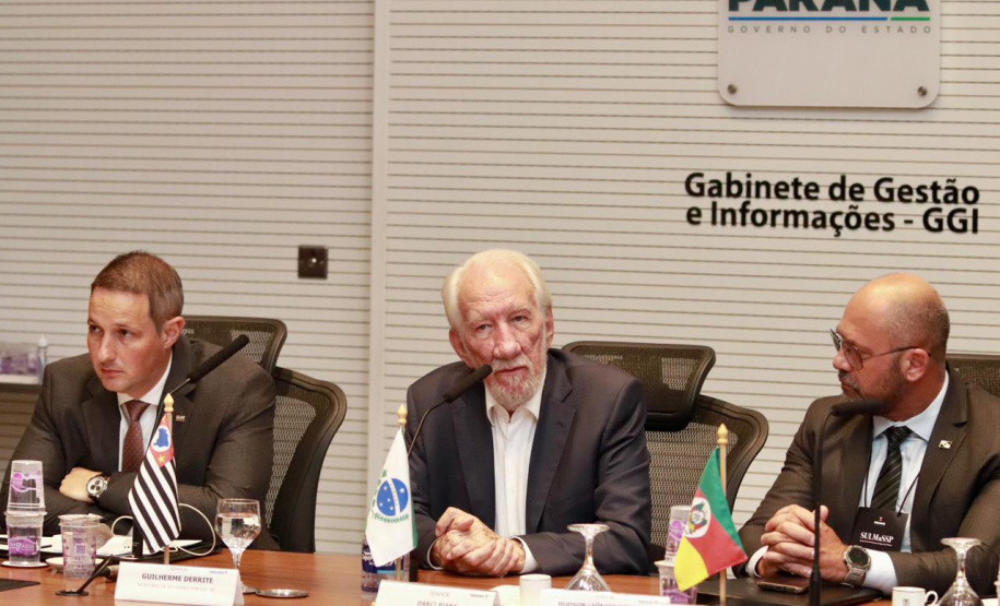Paraná sedia I Encontro entre secretários de segurança pública do Sul, São Paulo e Mato Grosso do Sul
