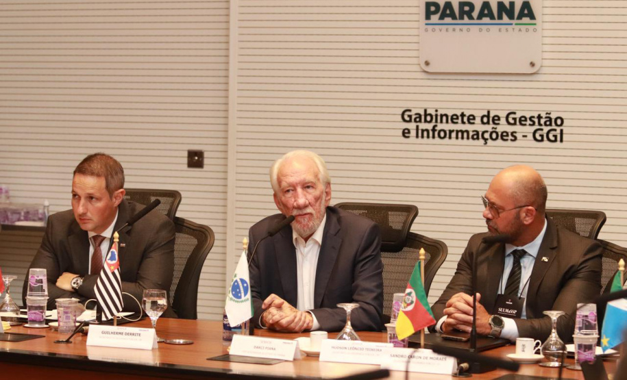 Paraná sedia I Encontro entre secretários de segurança pública do Sul, São Paulo e Mato Grosso do Sul