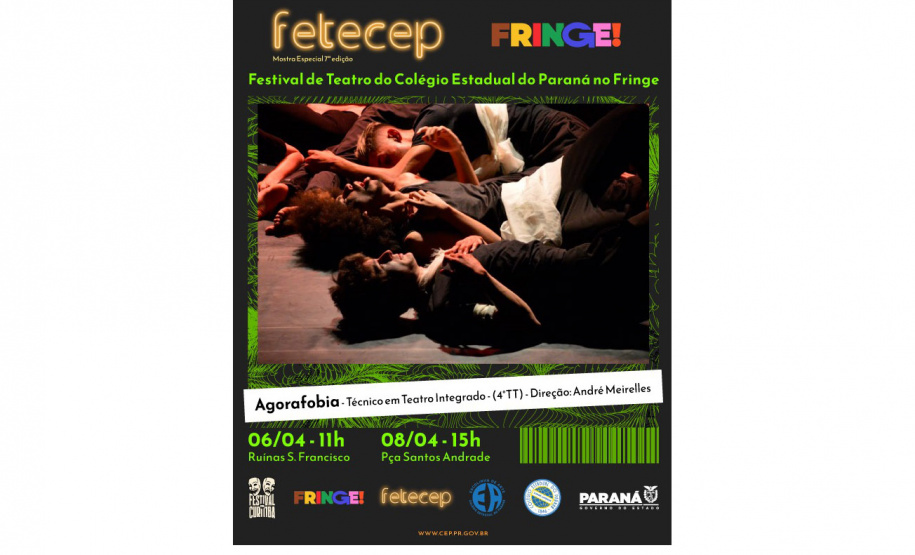 Escolinha de Arte do Colégio Estadual do Paraná traz peças gratuitas ao Festival de Teatro de Curitiba