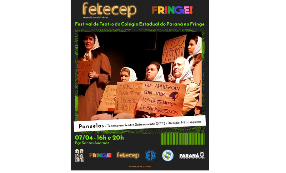 Escolinha de Arte do Colégio Estadual do Paraná traz peças gratuitas ao Festival de Teatro de Curitiba