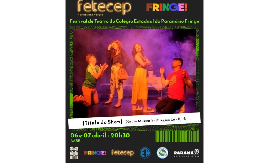 Escolinha de Arte do Colégio Estadual do Paraná traz peças gratuitas ao Festival de Teatro de Curitiba