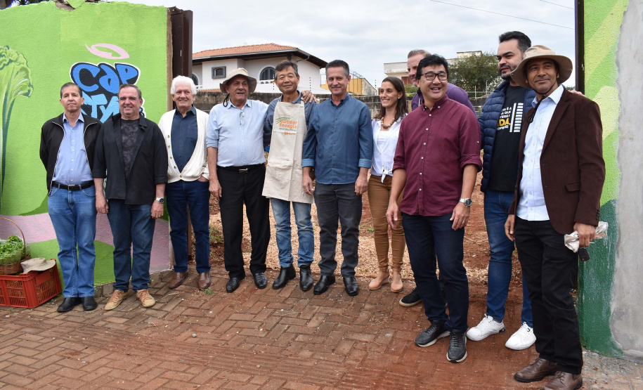 Programa Cultivar Energia inaugura primeira horta em Londrina