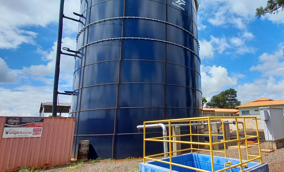 Sanepar investe R$ 40 milhões para ampliar o abastecimento de água em Medianeira