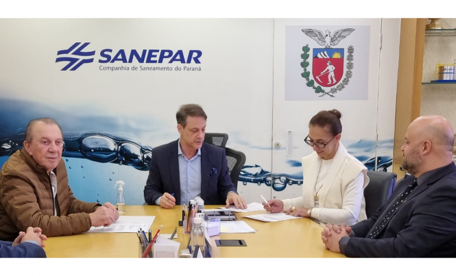 Sanepar inicia obra de reforço do abastecimento de água em São José dos Pinhais