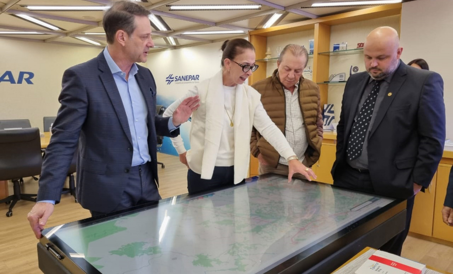 Sanepar inicia obra de reforço do abastecimento de água em São José dos Pinhais