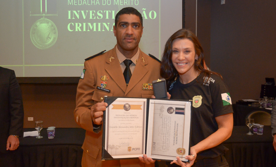 Duas operações da PCPR recebem homenagens de Mérito de Investigação Criminal