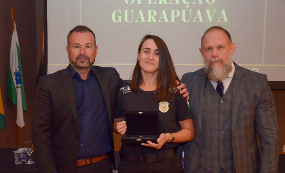 Duas operações da PCPR recebem homenagens de Mérito de Investigação Criminal