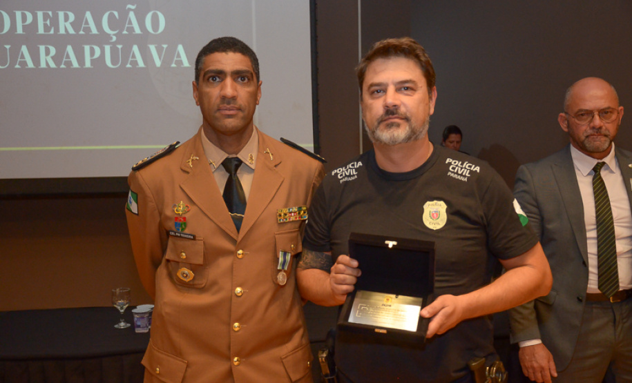 Duas operações da PCPR recebem homenagens de Mérito de Investigação Criminal