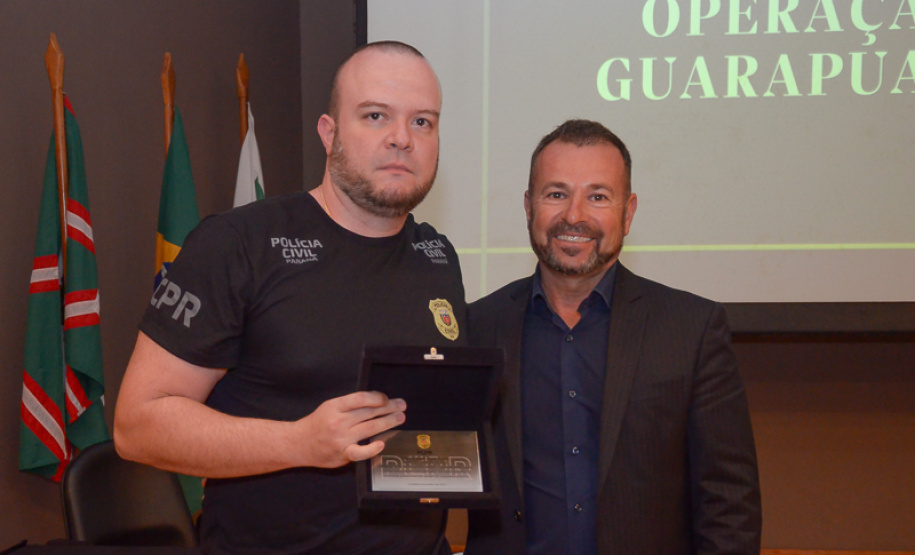 Duas operações da PCPR recebem homenagens de Mérito de Investigação Criminal